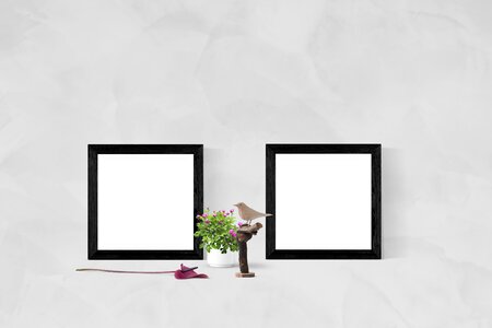 Frame interior template