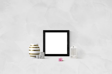 Frame interior template