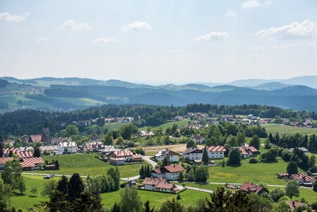 Region landscape rural areas