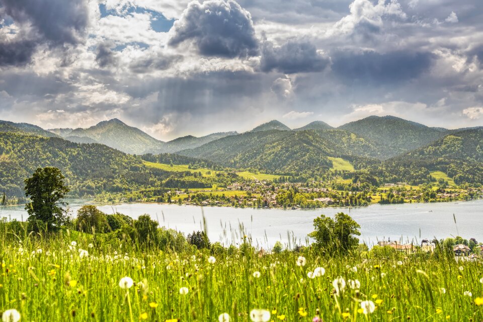 Nature sky hiking