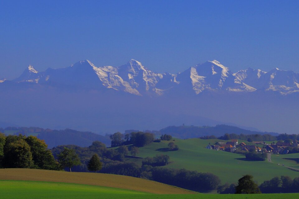 Virgin switzerland mountains