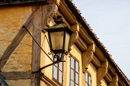 Antique house streetlight