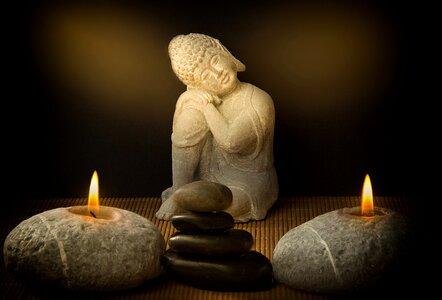 Religion buddhism meditation photo