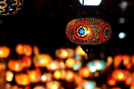 Traditional lamp ramadan