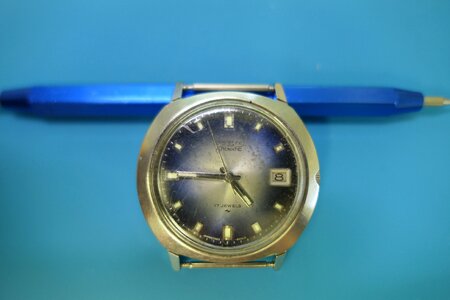 Time timepieces blue watch