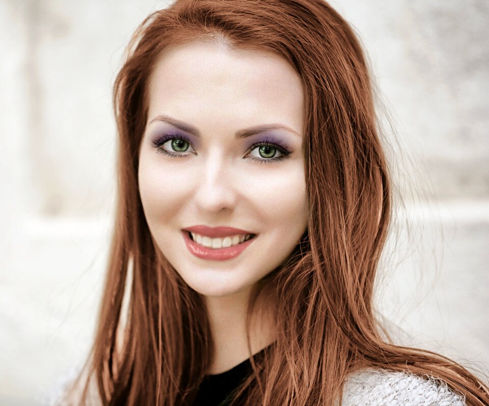 Elegant attractive girl