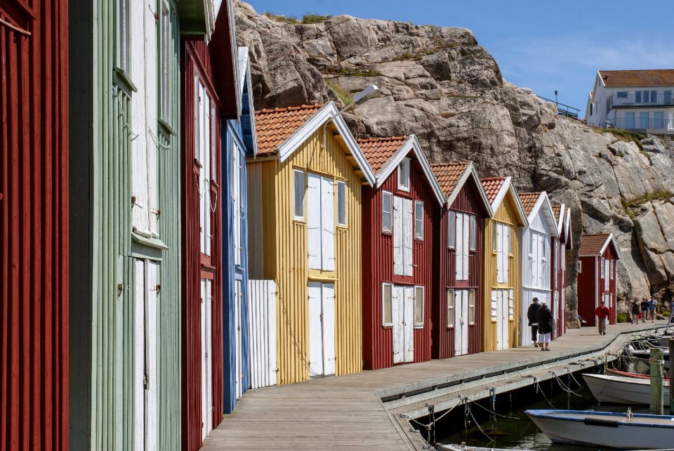 Colorful architecture house