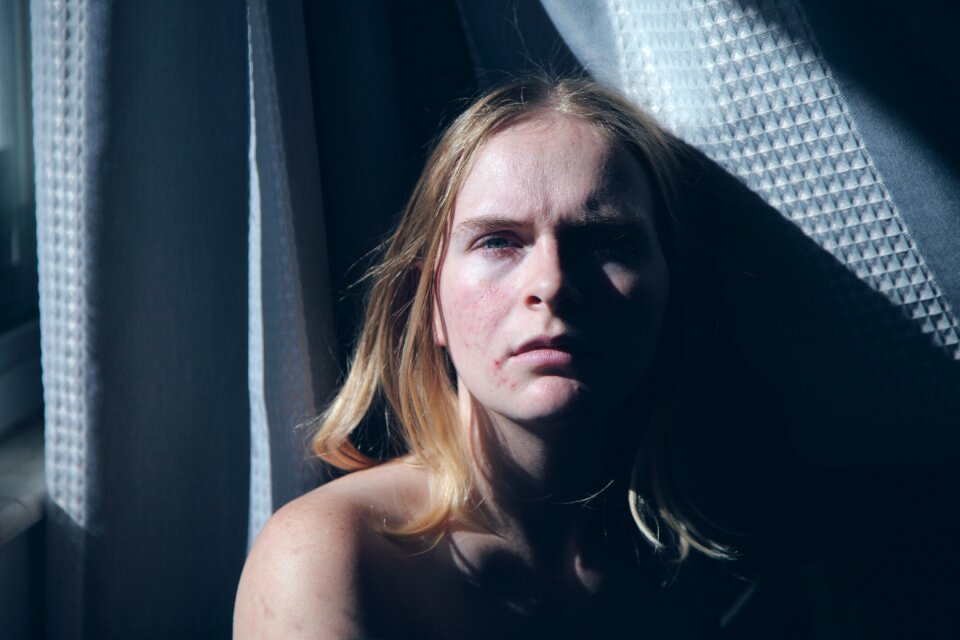 Depression mental illness woman