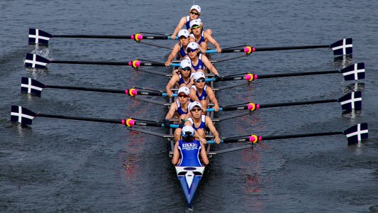 Rowing boat sports photo