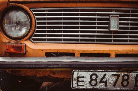 Vintage car auto classic car