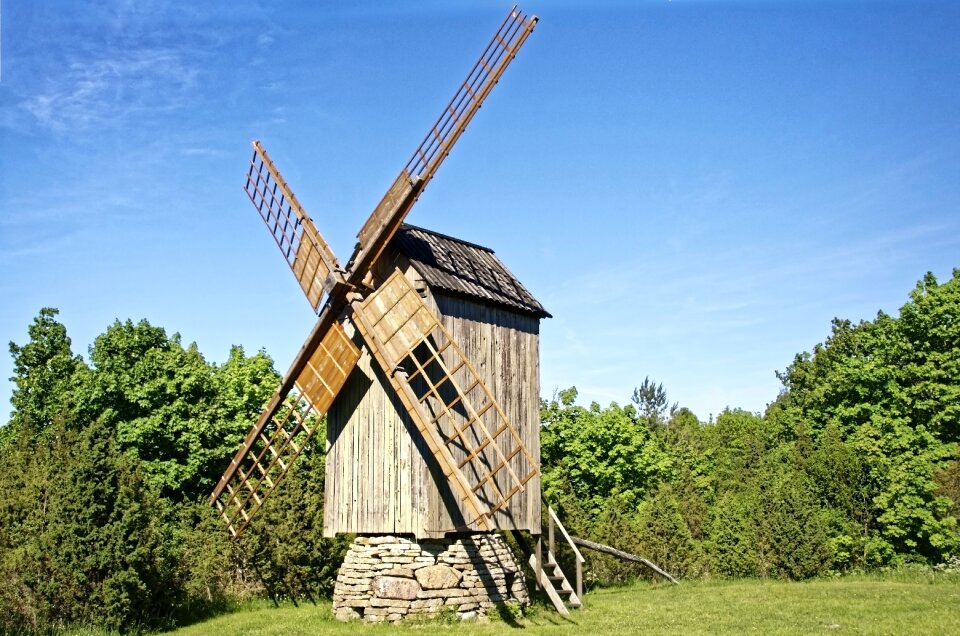 Windmill historically baltic states