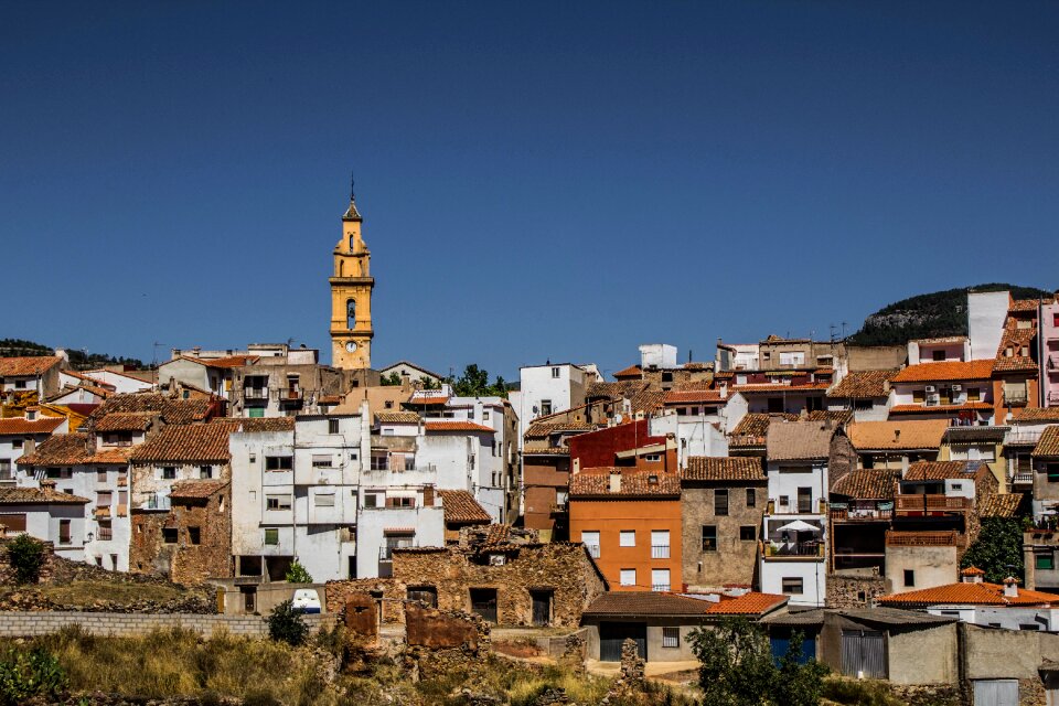 Mountain local terraces