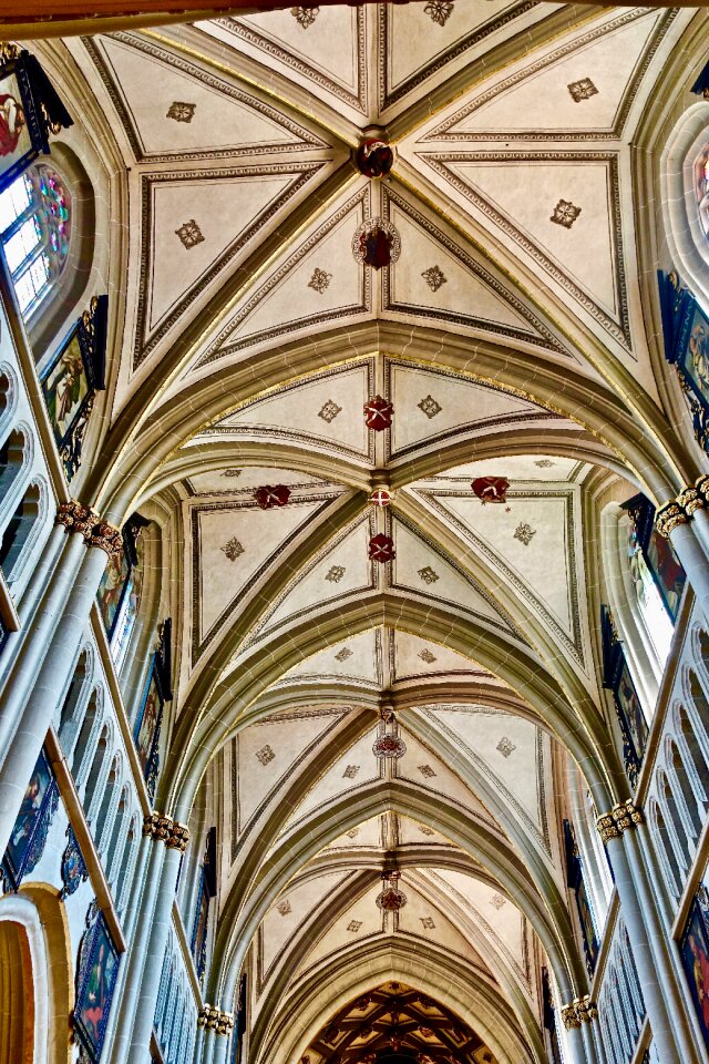 Cathedral architecture inside