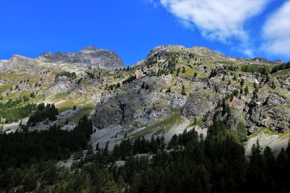 Mountains landscape alpine