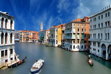 Canal gondola water