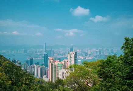 City sky nature