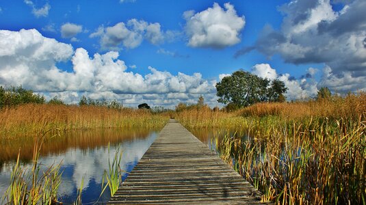 Clouds water landscape