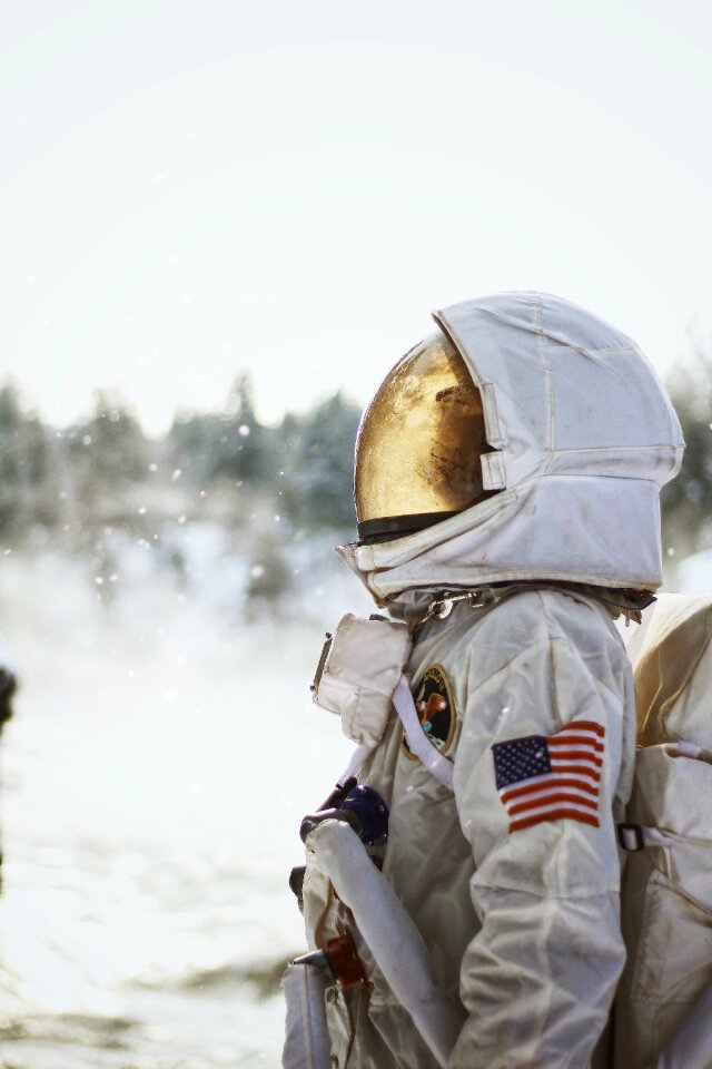 Man space person