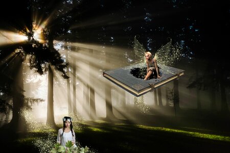 Fee flower girl atmosphere