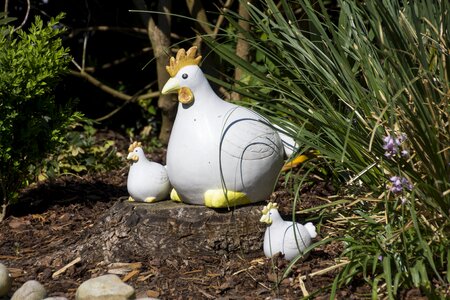 Garden artwork ceramic