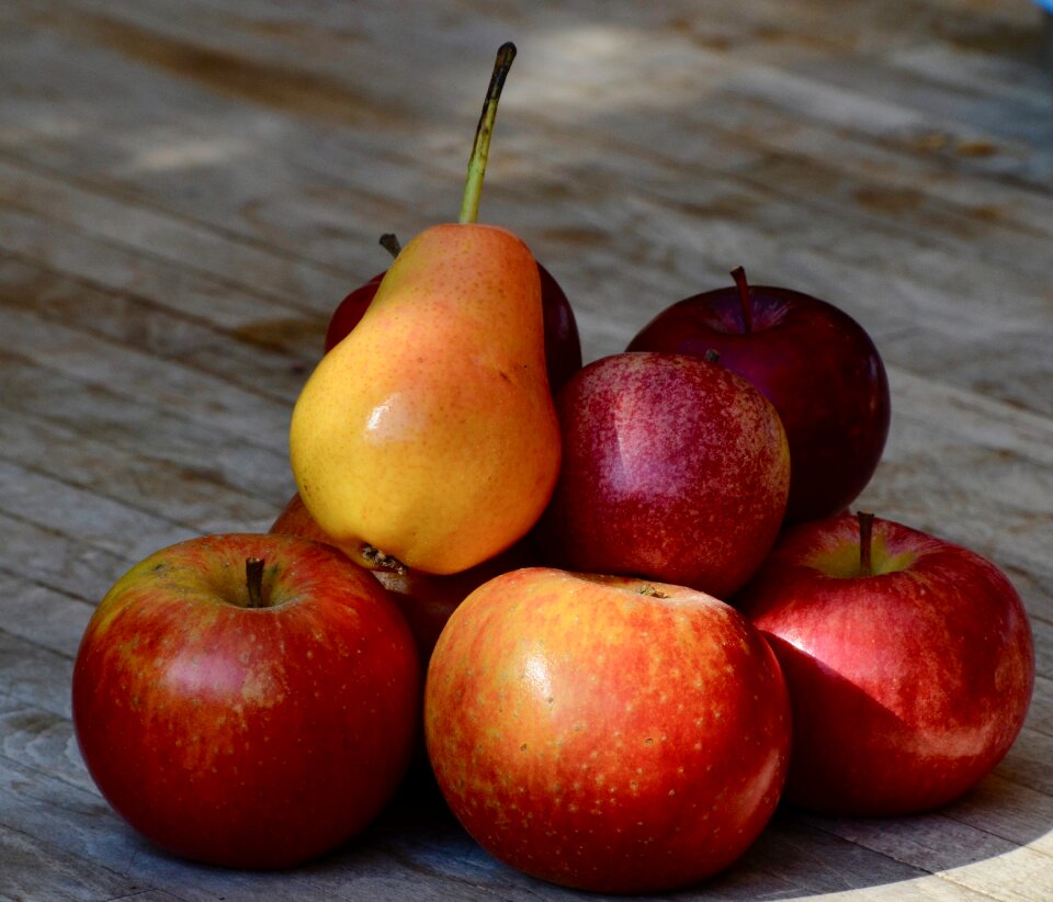 Red healthy vitamins
