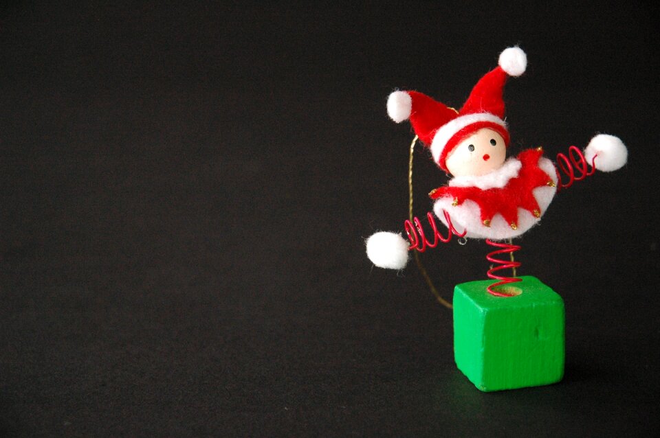 Decorative wooden festive