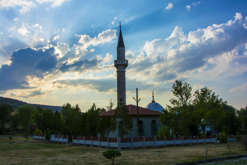 Architecture minaret turkey