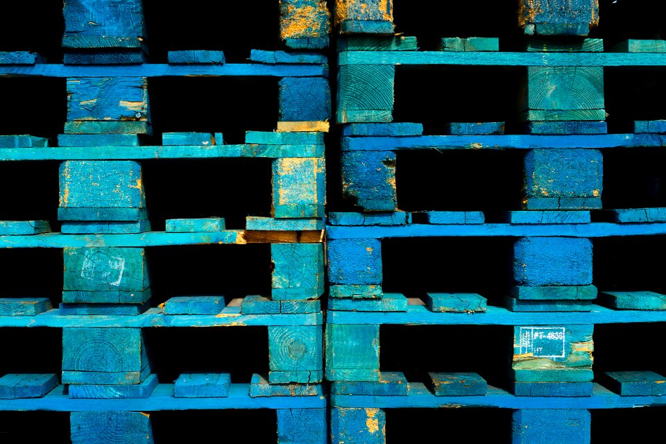Wood wooden structure euro pallets