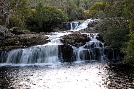 Waterfall river national park photo