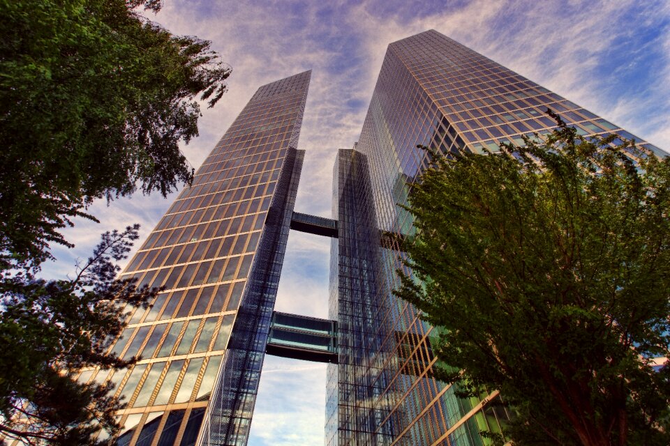 Architecture city skyscraper