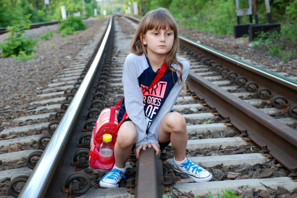 The scenery expression railway