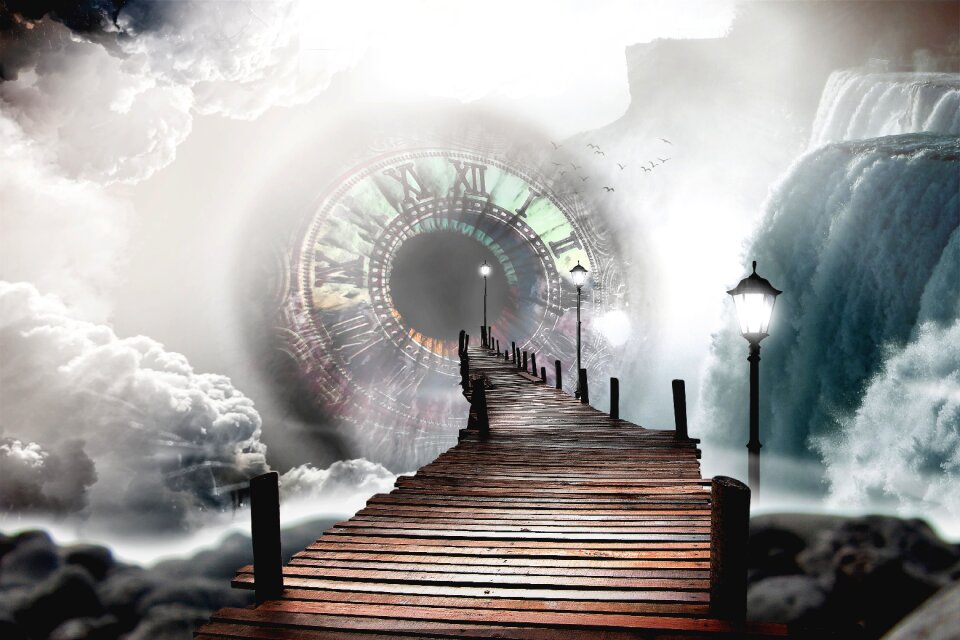 Mysterious surreal magic