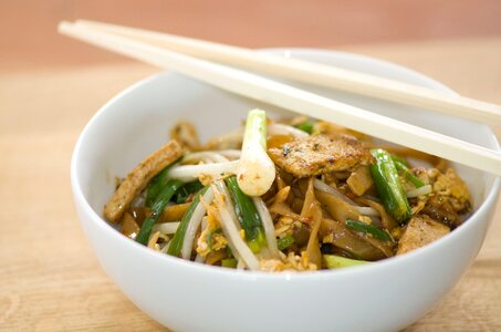 Tasty asian cuisine cook