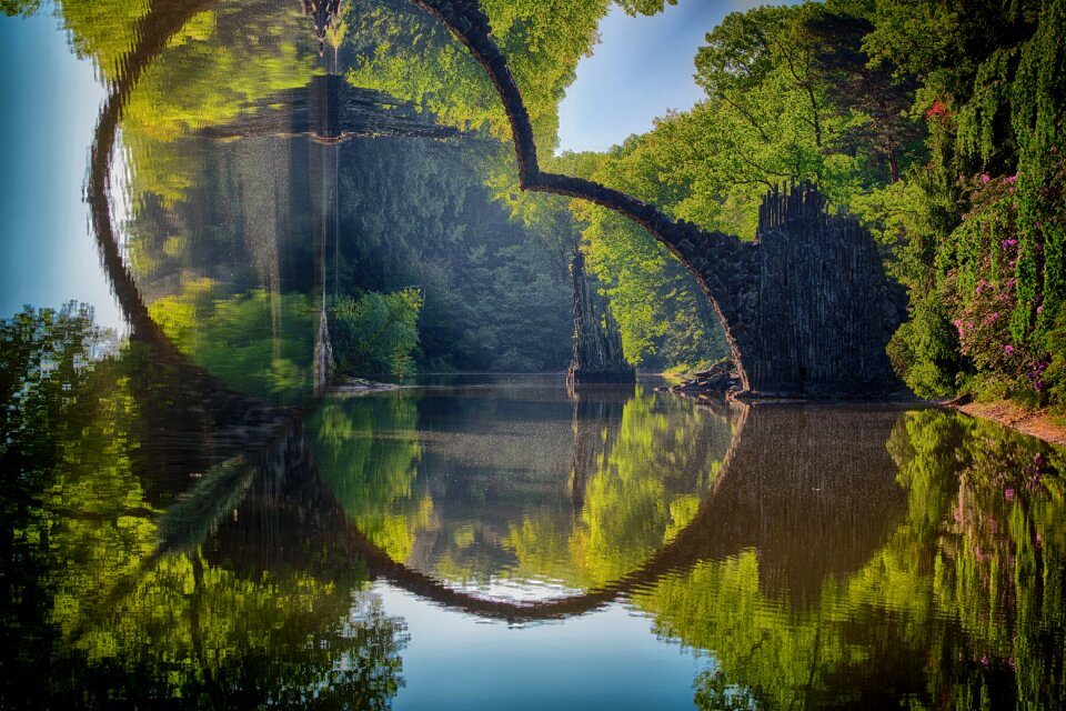 Nature water reflection