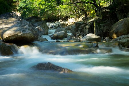 Water valley nature photo