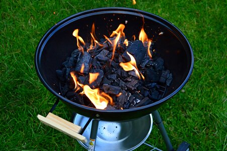 Barbecue grill grate photo