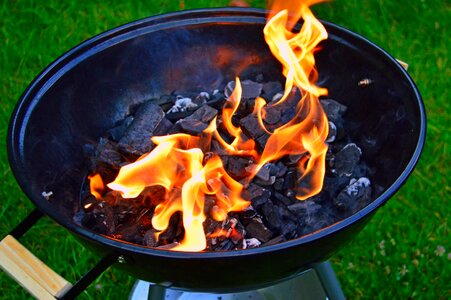 Barbecue grill grate photo