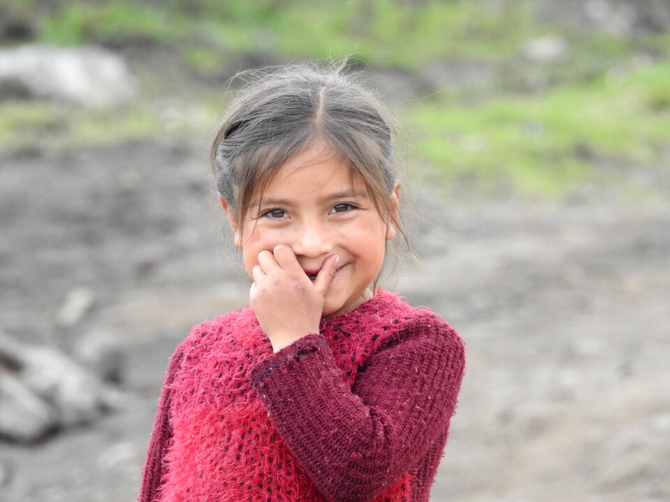 Women rural tourism smile