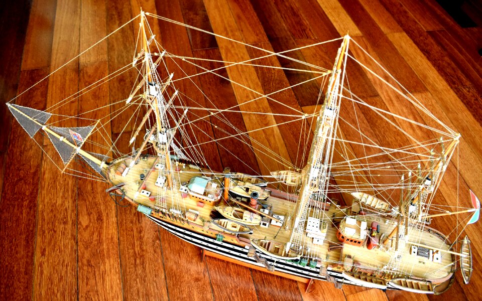 Ship model amerigo vespucci sailing ship