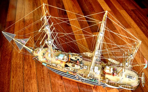 Ship model amerigo vespucci sailing ship