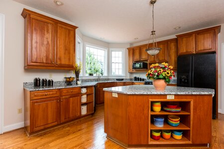House room kitchen cabinets photo