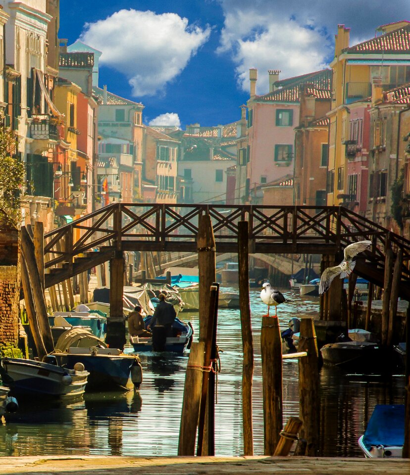 Venice channel water