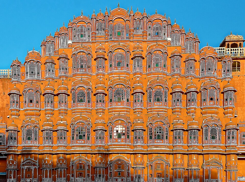 Palace of winds facade architecture photo