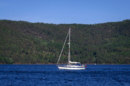 Water outdoors fjord photo