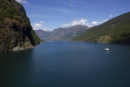 Nature the midday sun scandinavia