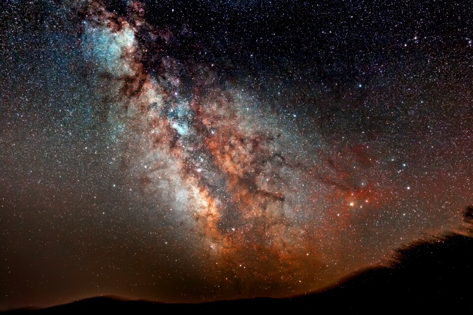 Night universe astronomy