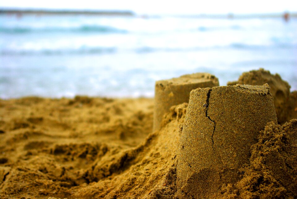 Sand holiday sea