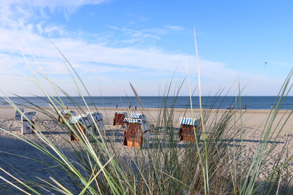 North sea wadden sea beach photo