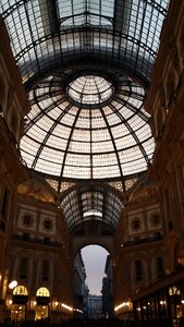 Milan architecture glass photo
