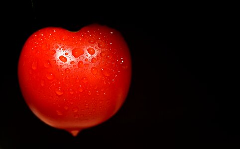 Beautiful drip red photo